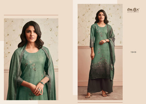 Omtex Presents Reef Pashmina Printed Fancy Designer Salwar Kameez
