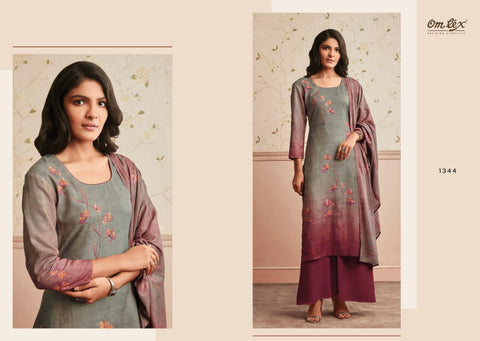 Omtex Presents Reef Pashmina Printed Fancy Designer Salwar Kameez
