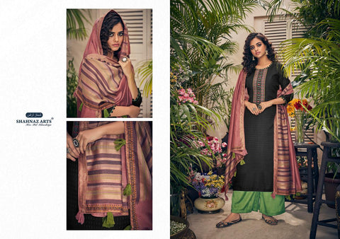 Shahnaz Arts Presents Panihari Pashmina Embroidery Work Fancy Designer Salwar Suits