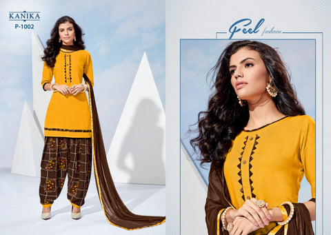 Kanika Presents Patiyala Queen Rayon Fancy Designer Kurtis Collection