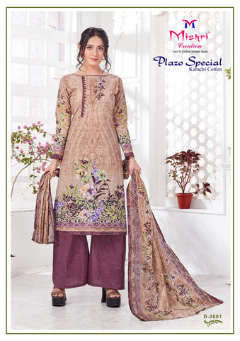 Mishri Plazo Special Vol 2 Pure Cotton Casual Collection Suits