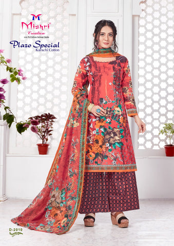 Mishri Plazo Special Vol 2 Pure Cotton Casual Collection Suits