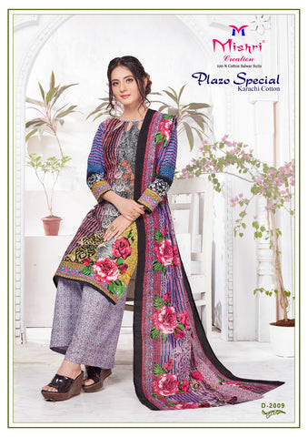Mishri Plazo Special Vol 2 Pure Cotton Casual Collection Suits
