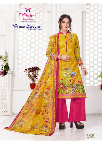 Mishri Plazo Special Vol 2 Pure Cotton Casual Collection Suits