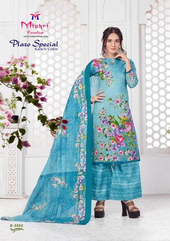 Mishri Plazo Special Vol 2 Pure Cotton Casual Collection Suits