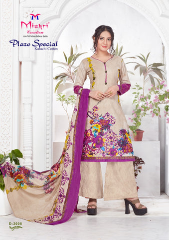 Mishri Plazo Special Vol 2 Pure Cotton Casual Collection Suits