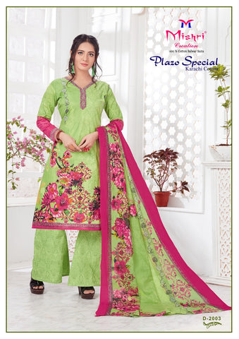 Mishri Plazo Special Vol 2 Pure Cotton Casual Collection Suits