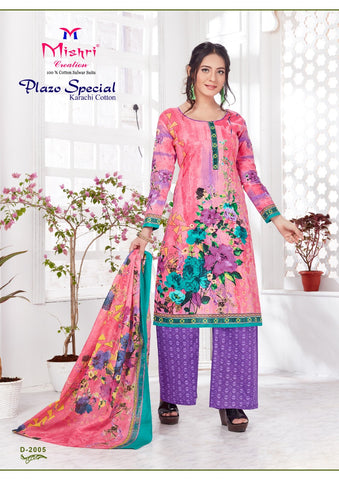 Mishri Plazo Special Vol 2 Pure Cotton Casual Collection Suits
