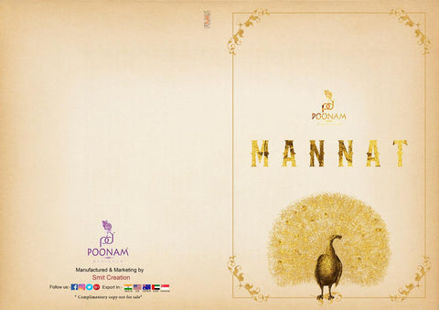 Poonam Designer Presents Mannat Georgette Fancy Designer Kurtis Collection