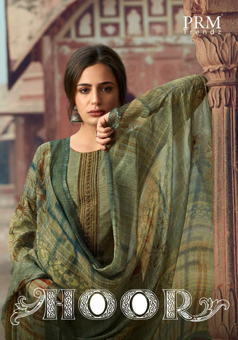 PRM Trendz Lunched Hoor Muslin Fancy Designer Salwar Suits