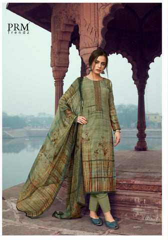 PRM Trendz Lunched Hoor Muslin Fancy Designer Salwar Suits