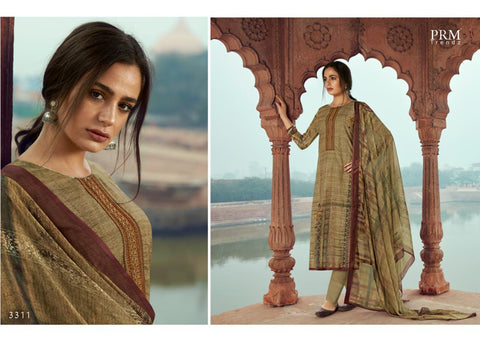 PRM Trendz Lunched Hoor Muslin Fancy Designer Salwar Suits