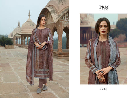 PRM Trendz Lunched Hoor Muslin Fancy Designer Salwar Suits