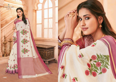 Panache Launched Shloka Silk Fancy Designer Sarees Collection