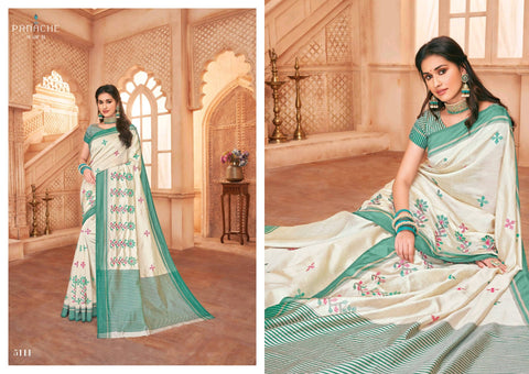 Panache Launched Shloka Silk Fancy Designer Sarees Collection
