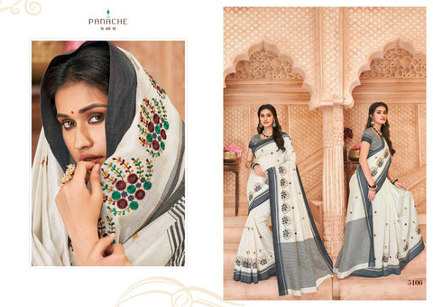 Panache Launched Shloka Silk Fancy Designer Sarees Collection