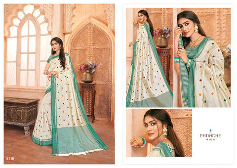 Panache Launched Shloka Silk Fancy Designer Sarees Collection