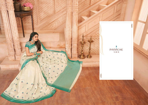 Panache Launched Shloka Silk Fancy Designer Sarees Collection