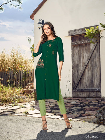 R Studio Launched Marigold Vol 1 Rayon Slub Fancy Designer Kurtis Collection