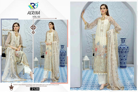 Aerina Fancy Designer Heavy Embroidery Salwar Kameez