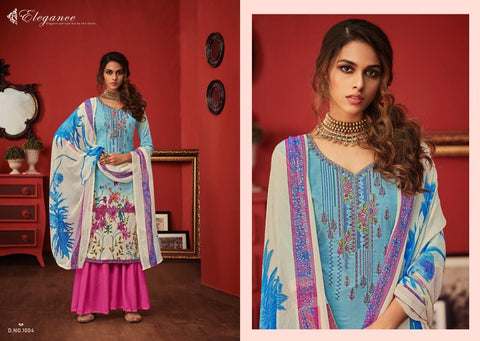 Radhika Fashion Meraki Cotton Fabric With Embroidery Salwar Kameez