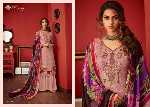 Radhika Fashion Meraki Cotton Fabric With Embroidery Salwar Kameez