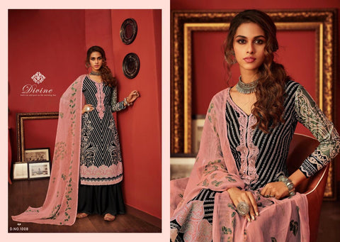 Radhika Fashion Meraki Cotton Fabric With Embroidery Salwar Kameez