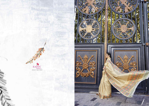 Rajtex Launched Krystila Silk Fancy Designer Sarees