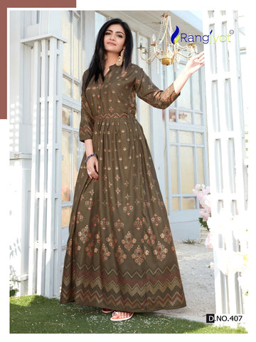 Rangjyot Presents Shehnaaz Vol 4 Fancy Designer Kurtis
