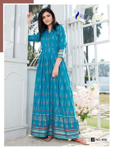 Rangjyot Presents Shehnaaz Vol 4 Fancy Designer Kurtis