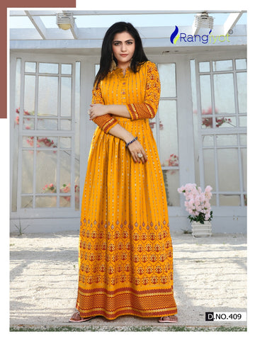 Rangjyot Presents Shehnaaz Vol 4 Fancy Designer Kurtis