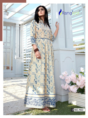 Rangjyot Presents Shehnaaz Vol 4 Fancy Designer Kurtis