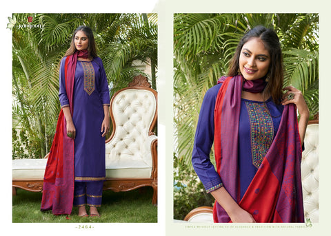 Rangoon Presents Rajdhani Silk Fancy Designer Salwar Suits