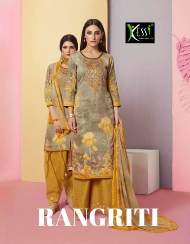 KESSI FABRICS LAUNCHES RANGRITI JAM COTTON SUMMER WEAR SUITS