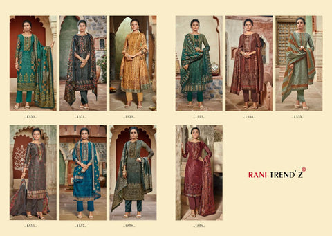 Rani Trendz Kia Chanderi Silk Fancy Designer Salwar Suit