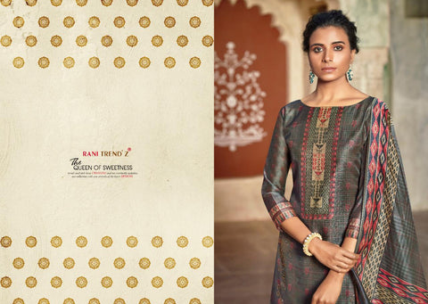 Rani Trendz Presents Kia Chanderi Silk Fancy Designer Salwar Suits