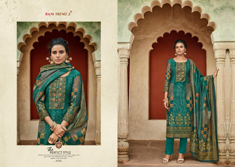 Rani Trendz Presents Kia Chanderi Silk Fancy Designer Salwar Suits