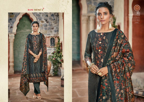 Rani Trendz Kia Chanderi Silk Fancy Designer Salwar Suit