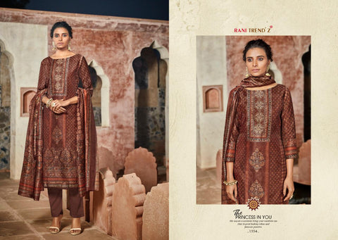 Rani Trendz Kia Chanderi Silk Fancy Designer Salwar Suit
