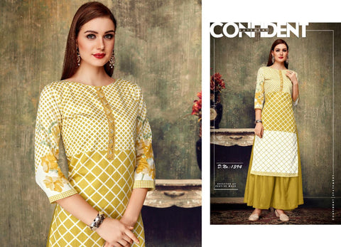 Rani Trendz Presents Rayon Printed Fancy Designer Kurtis Collection