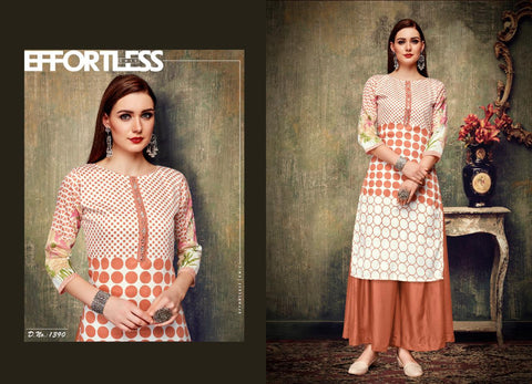 Rani Trendz Presents Rayon Printed Fancy Designer Kurtis Collection
