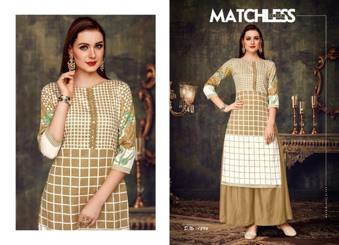 Rani Trendz Presents Rayon Printed Fancy Designer Kurtis Collection