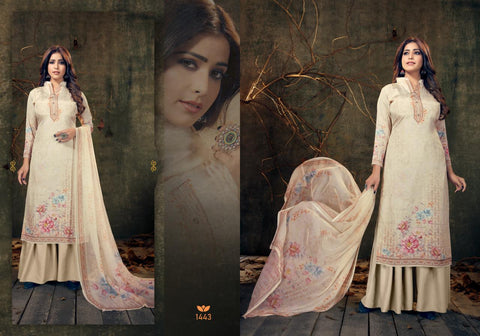 Rani Trendz Presents Sehar Heavy Silk Crape Printed Fancy Designer Salwar Kameez