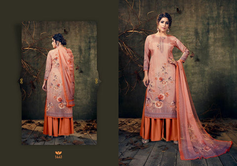 Rani Trendz Presents Sehar Heavy Silk Crape Printed Fancy Designer Salwar Kameez
