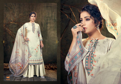 Rani Trendz Presents Sehar Heavy Silk Crape Printed Fancy Designer Salwar Kameez