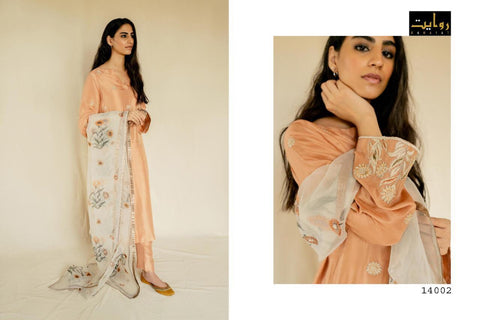 Rawayat Launched Rehstore Jam Silk Casaul Wear Salwar Suits