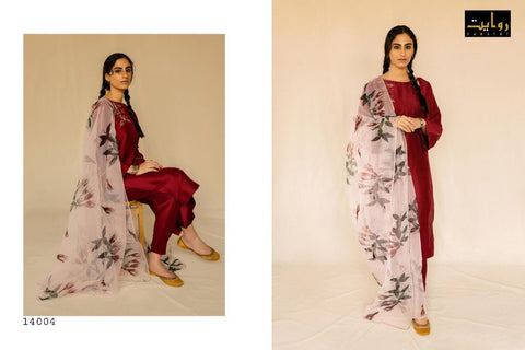 Rawayat Launched Rehstore Jam Silk Casaul Wear Salwar Suits