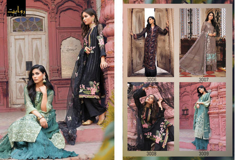 Rawayat Khas Heavy Georgette Fancy Pakistani Salwar Suit