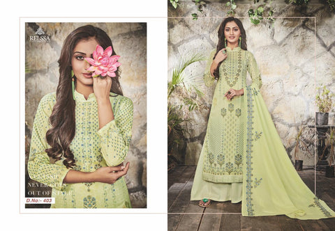 Relssa Presents Magic Vol 2 Cotton Satin Printed Casual Wear Salwar Suits