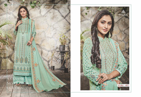 Relssa Presents Magic Vol 2 Cotton Satin Printed Casual Wear Salwar Suits